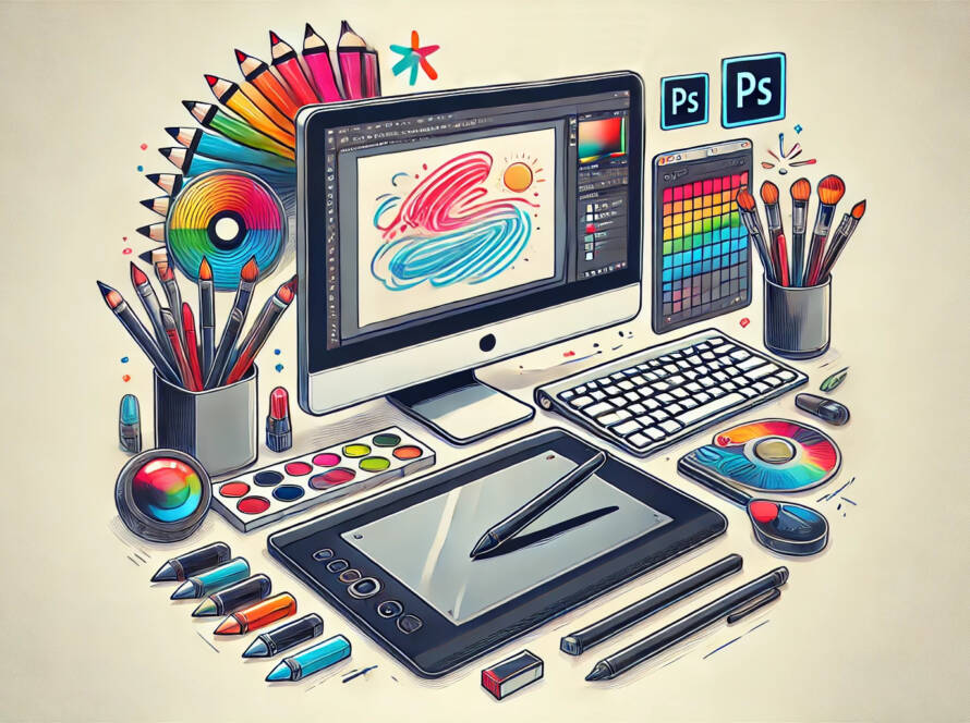 strumenti per l'illustrazione digitale