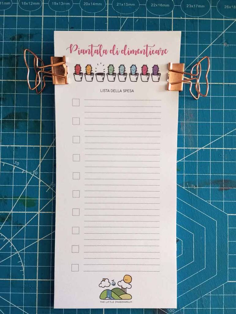 Fogli raggruppati del block notes