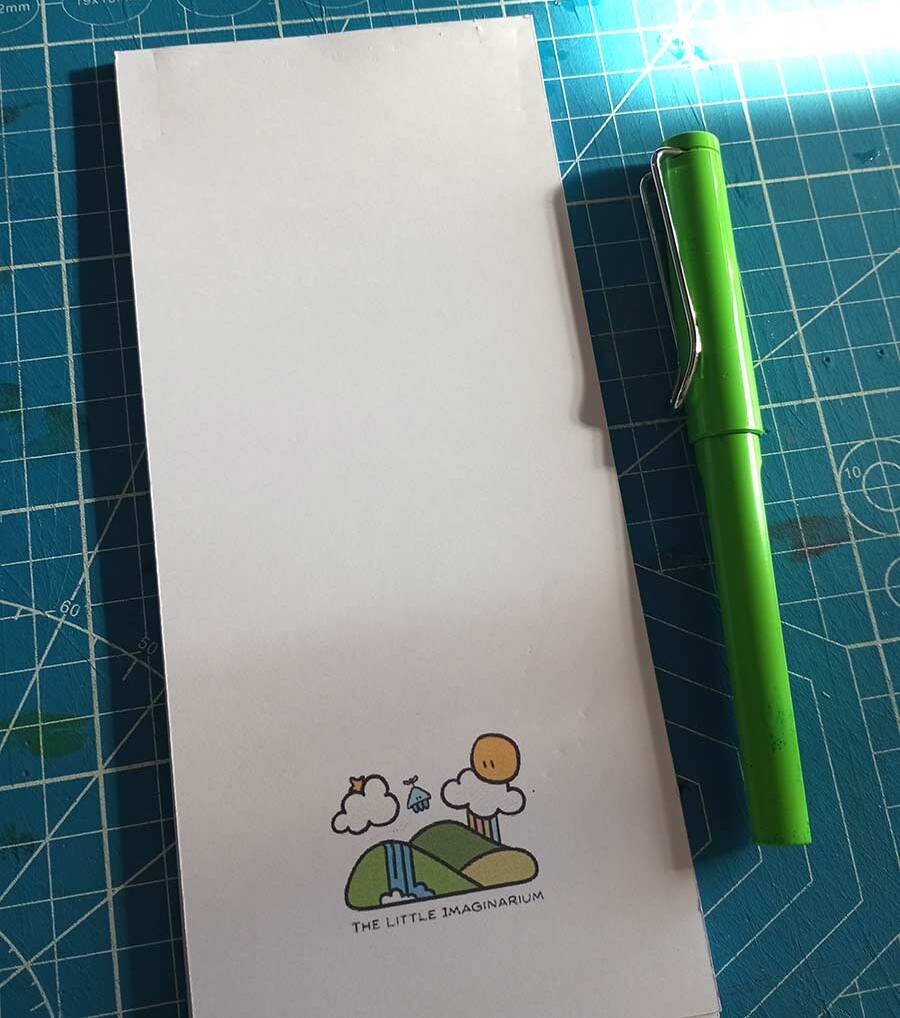 Retro del block notes